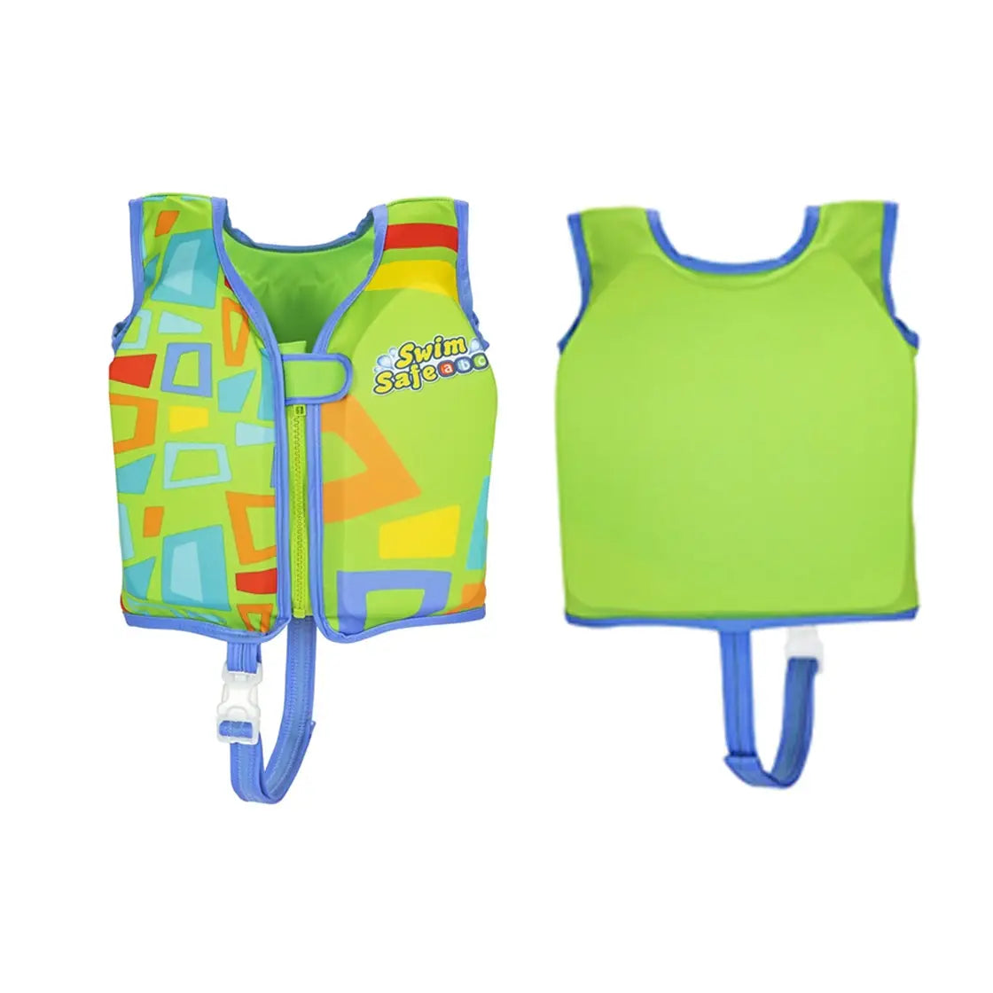 Chaleco natación infantil para niños Swim Safe 1-3 años de 11-18kg verde - chaleco