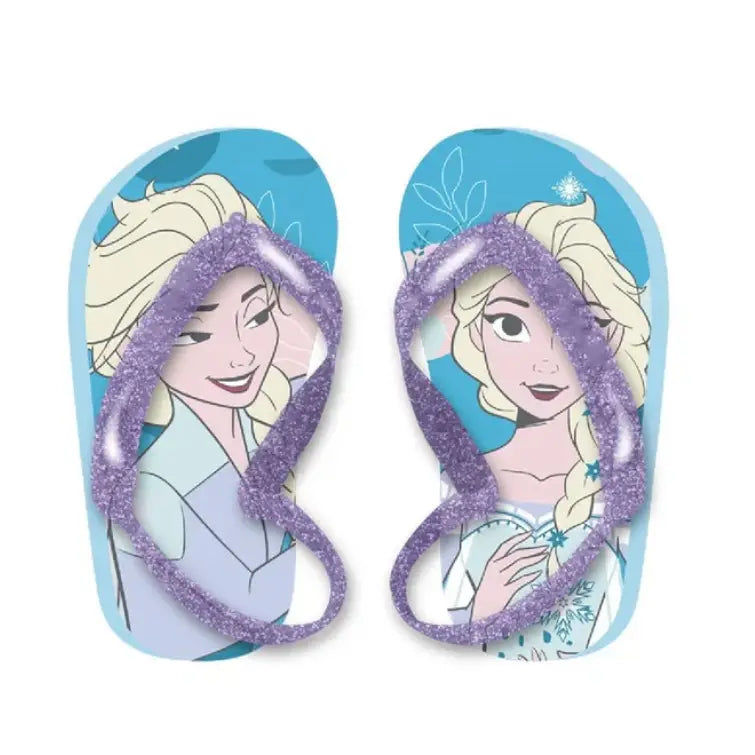 Chanclas sandalias baby Frozen Elsa lila talla 24/25