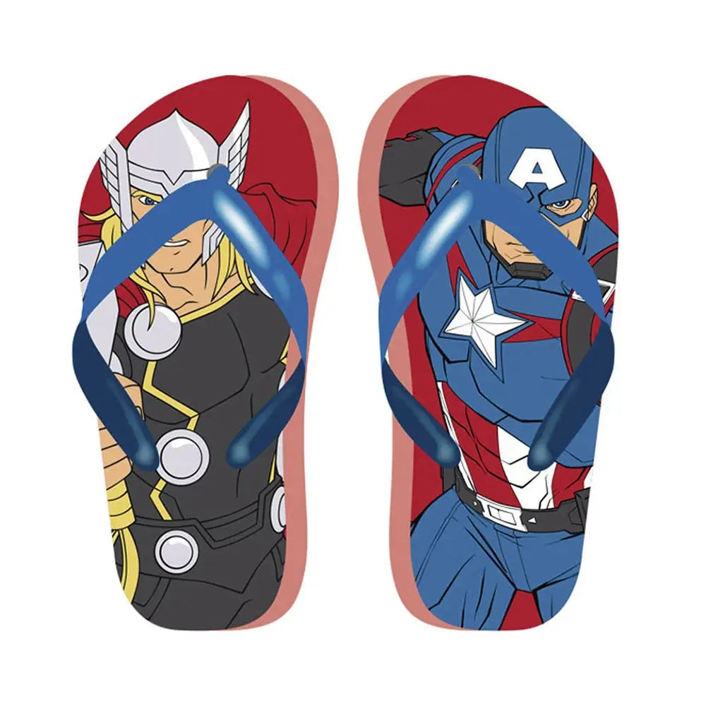 Chanclas sandalias infantiles Marvel Avengers Capitán ameríca y Thor 29/30