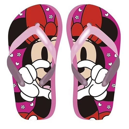 Chanclas sandalias infantiles Minnie Mouse corazón 29/30
