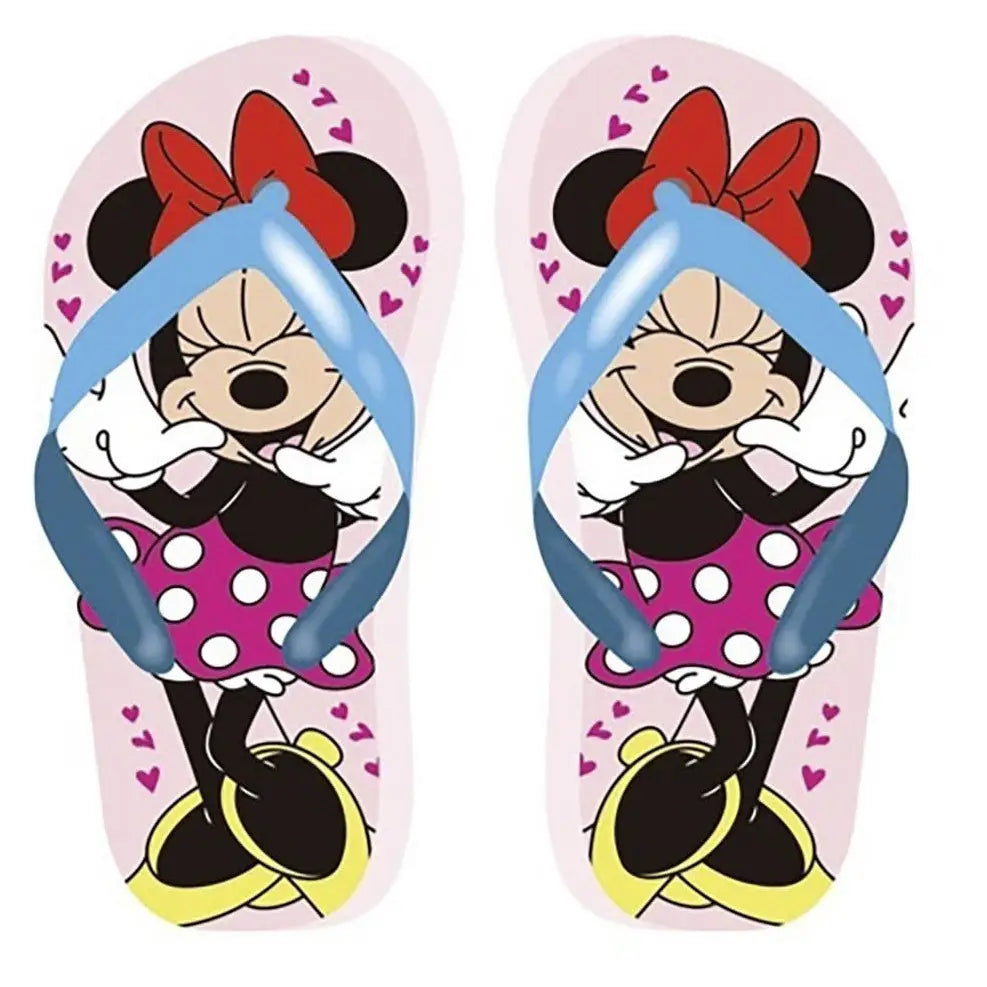 Chanclas sandalias infantiles Minnie Mouse sonrisa 24/26