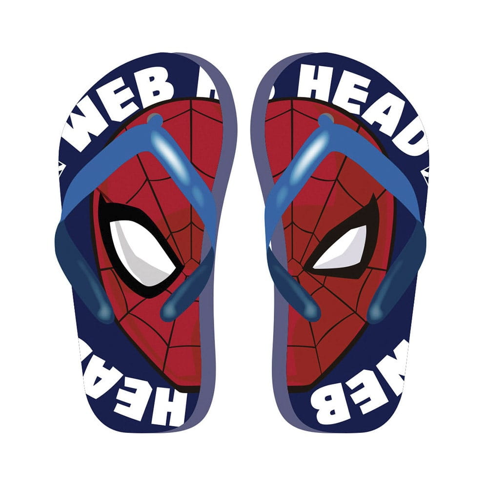 Chanclas sandalias infantiles Spiderman azul oscuro 29/30