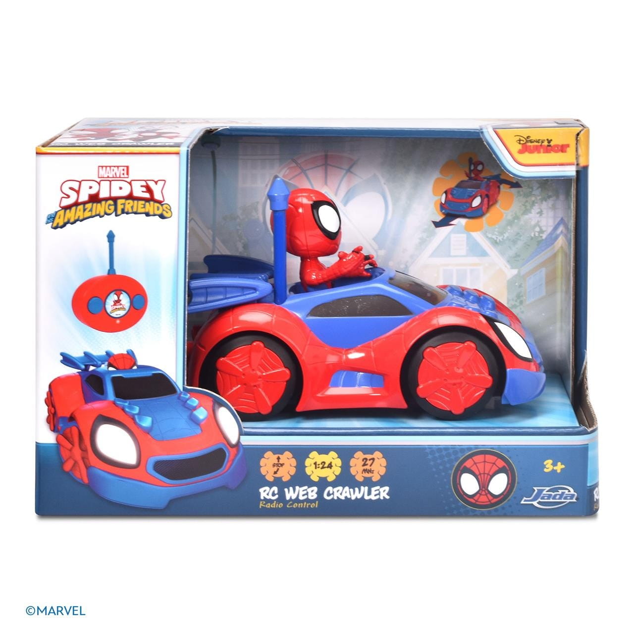 Coche radio control Spidey Spiderman Web Crawler - Juguete