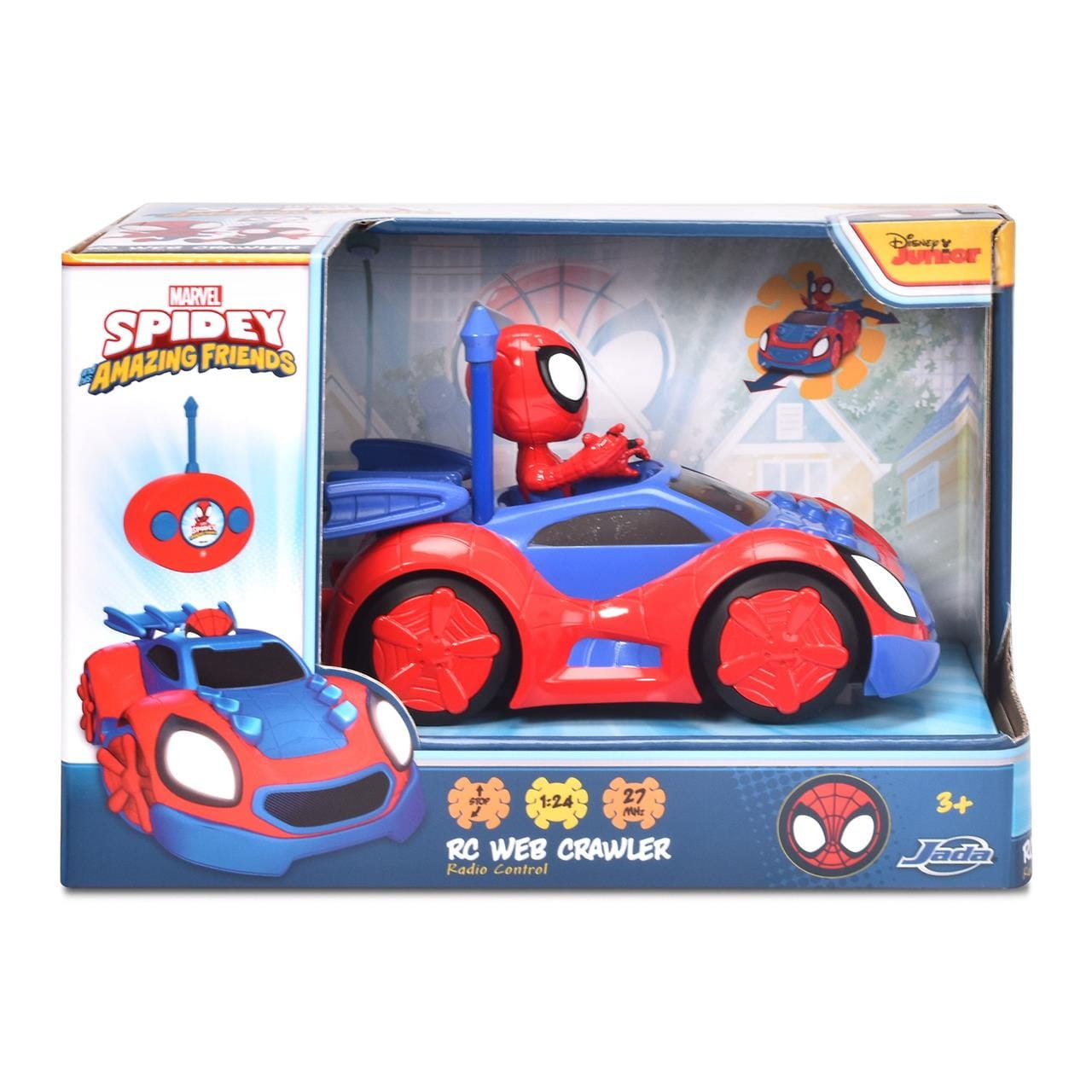 Coche radio control Spidey Spiderman Web Crawler - Juguete