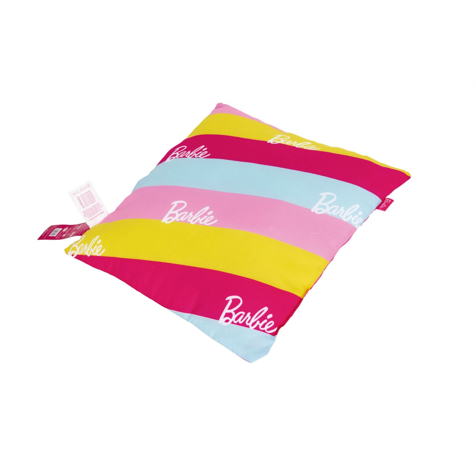 Cojín Decorativo Barbie 40x40cm - Ideal Cama y Sofá Infantil - Cojines