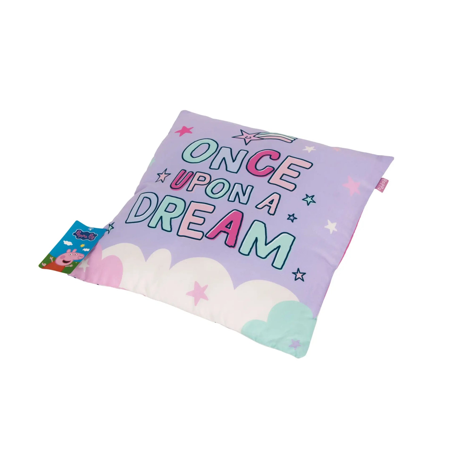 Cojín 40x40cm para cama y sofá PEPPA PIG - Cojines