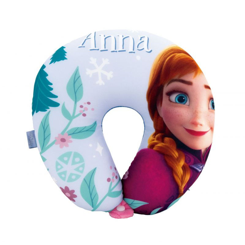 Cojín de Frozen Anna y Elsa Disney para el cuello 28x28x6cm - Cojines
