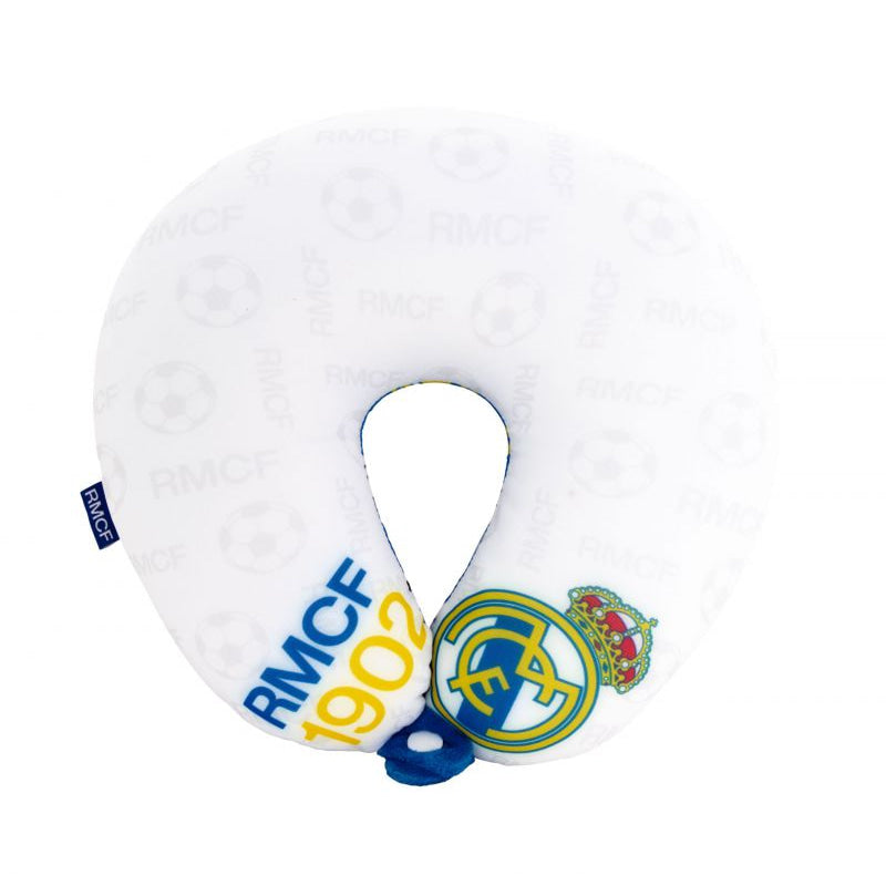 Cojín de Real Madrid CF para el cuello 28x28x6cm - Cojines
