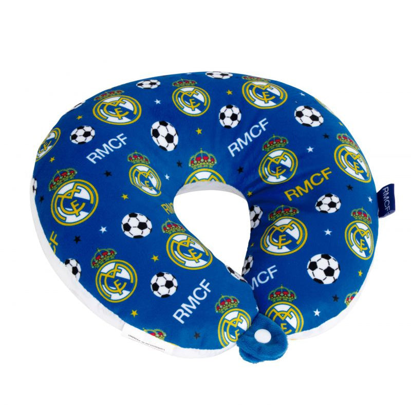 Cojín de Real Madrid CF para el cuello 28x28x6cm - Cojines