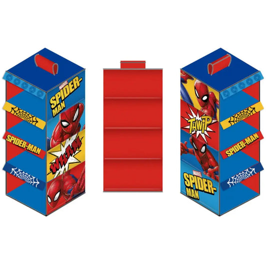 Colgador organizador de armario 4 huecos Spiderman Organizador