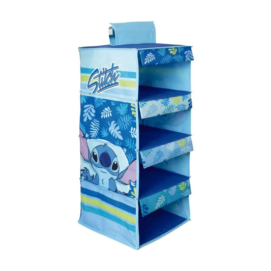 Colgador organizador de armario 4 huecos Stitch Organizador