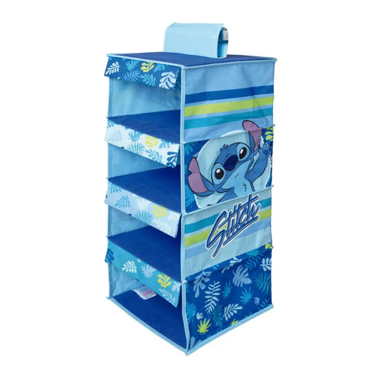 Colgador organizador de armario 4 huecos Stitch Organizador