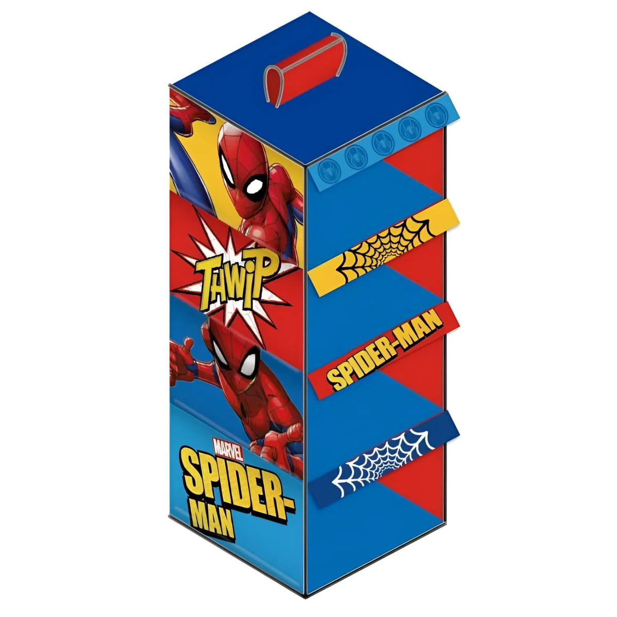 Colgador organizador de armario Spiderman con 4 huecos