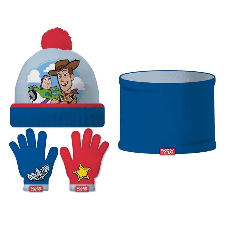 Conjunto de braga guantes y gorro Toy Story Disney