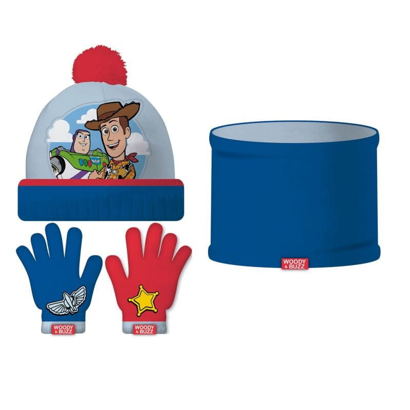 Conjunto de braga guantes y gorro Toy Story Disney