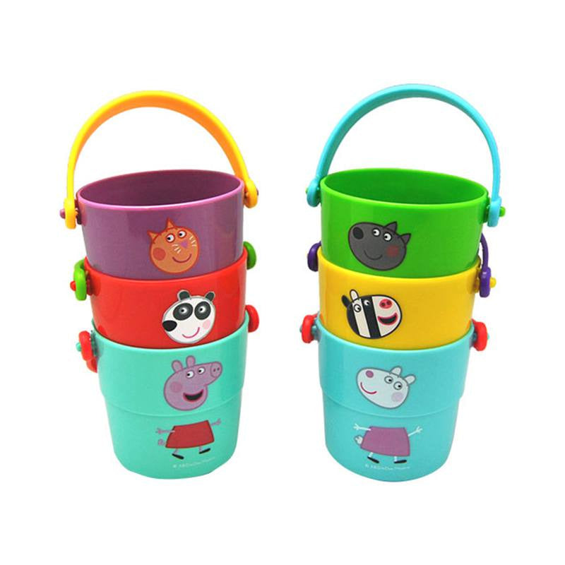 Cubos apilables infantiles PEPPA PIG - Ideales para bebés y niños