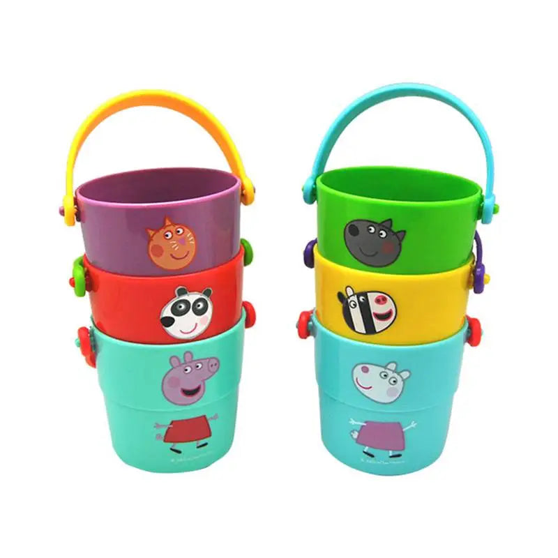 Cubos apilables infantiles PEPPA PIG - Ideales para bebés y niños