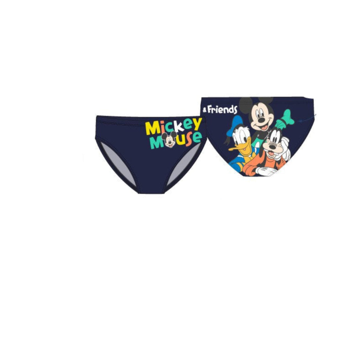 Culetín slip bañador de Mickey Mouse Disney azul oscuro talla 24m (86cm) - Bañador