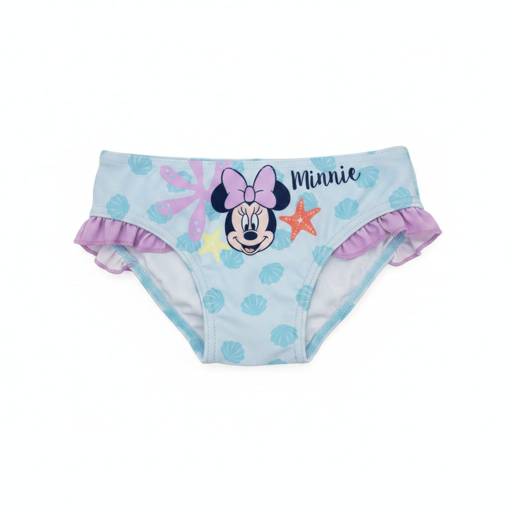 Culetín slip bañador de Minnie Mouse Disney azul talla 12m (74cm) - Bañador