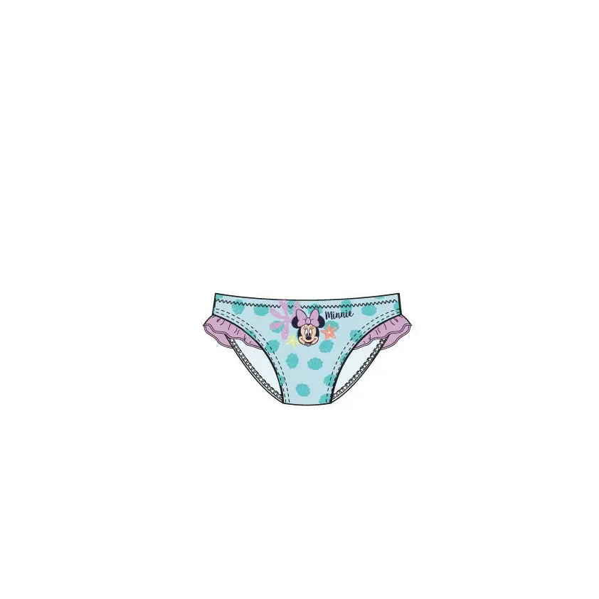 Culetín slip bañador de Minnie Mouse Disney azul talla 36m (98cm) - Bañador