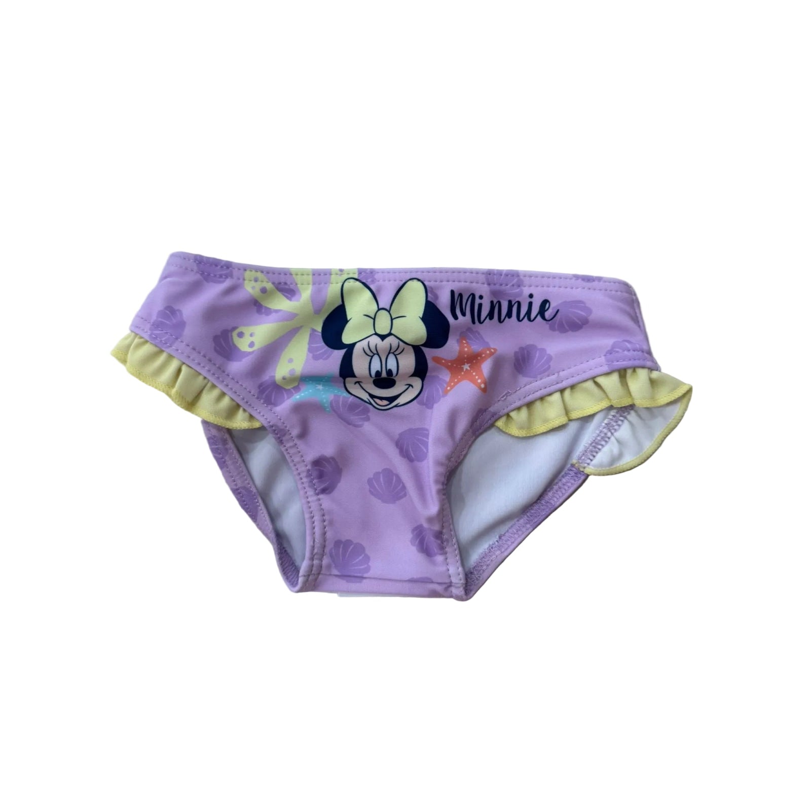 Culetín slip bañador de Minnie Mouse Disney lila talla 36m (98cm) - Bañador