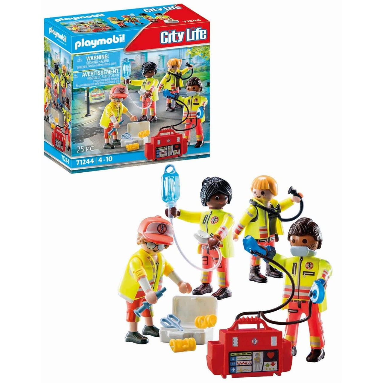 Equipo de rescate Playmobil City Life 71244 - Juguete