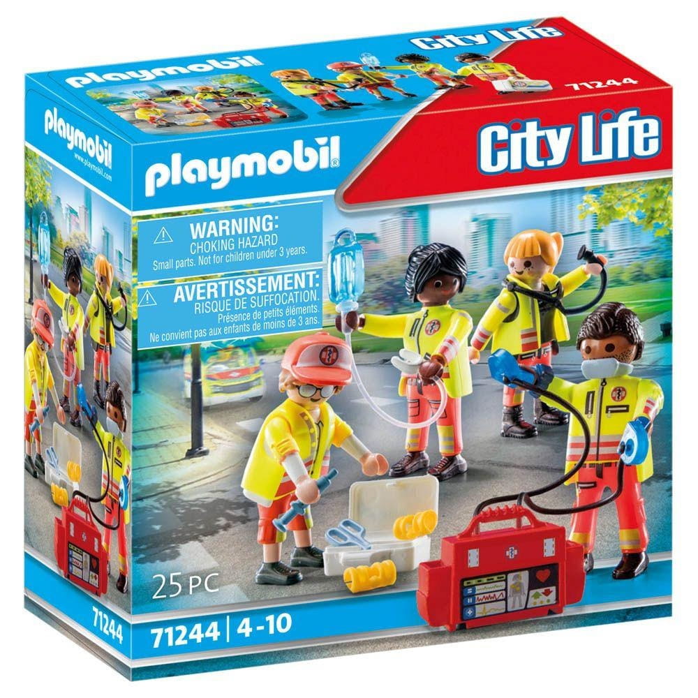 Equipo de rescate Playmobil City Life 71244 - Juguete