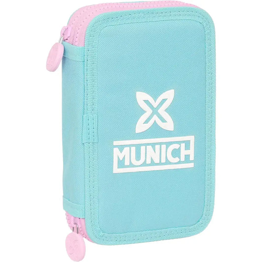 Estuche Plumier doble 28PCS MUNICH Heaven 13x4x19,5CM Mochila infantil
