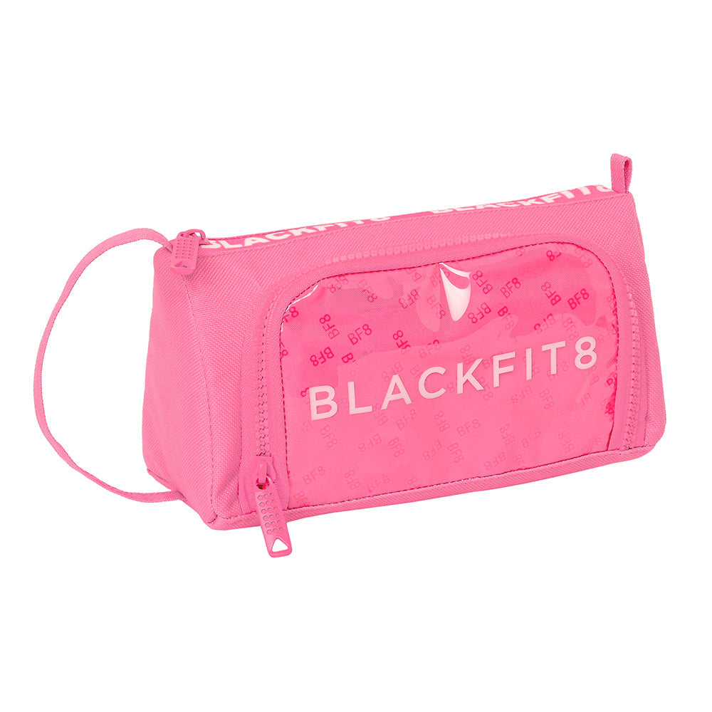 Estuche portatodo Blackfit8 lleno con bolsillo desplegable 20x8,5x11cm
