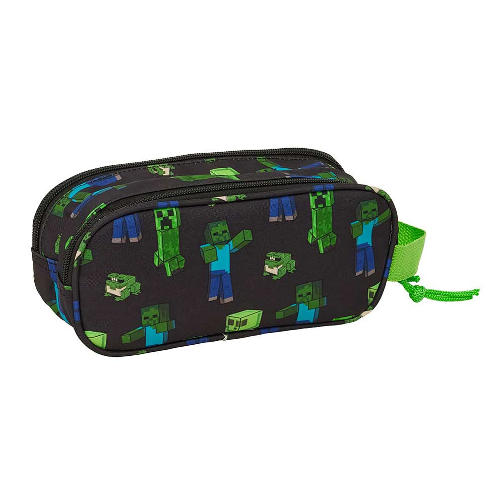 Estuche portatodo doble Minecraft Boom 21x6x8cm