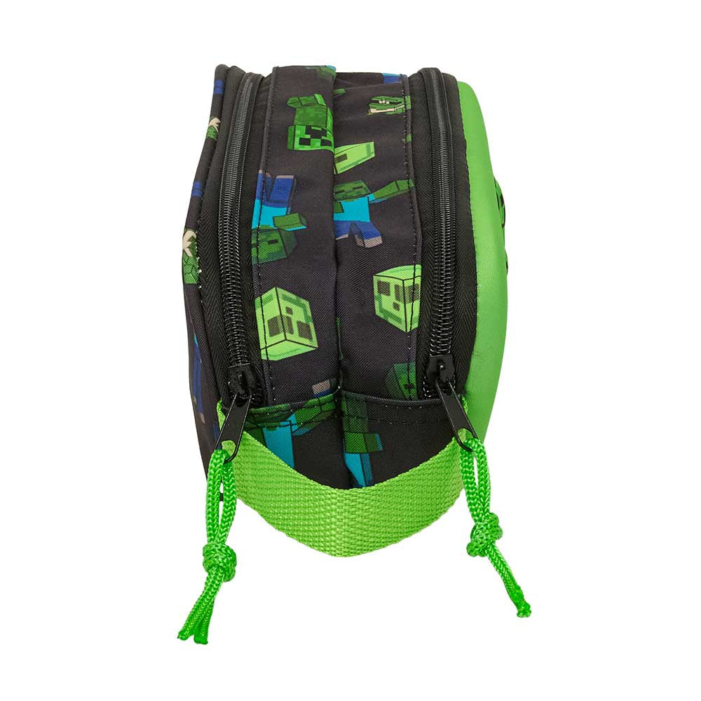 Estuche portatodo doble Minecraft Boom 21x6x8cm