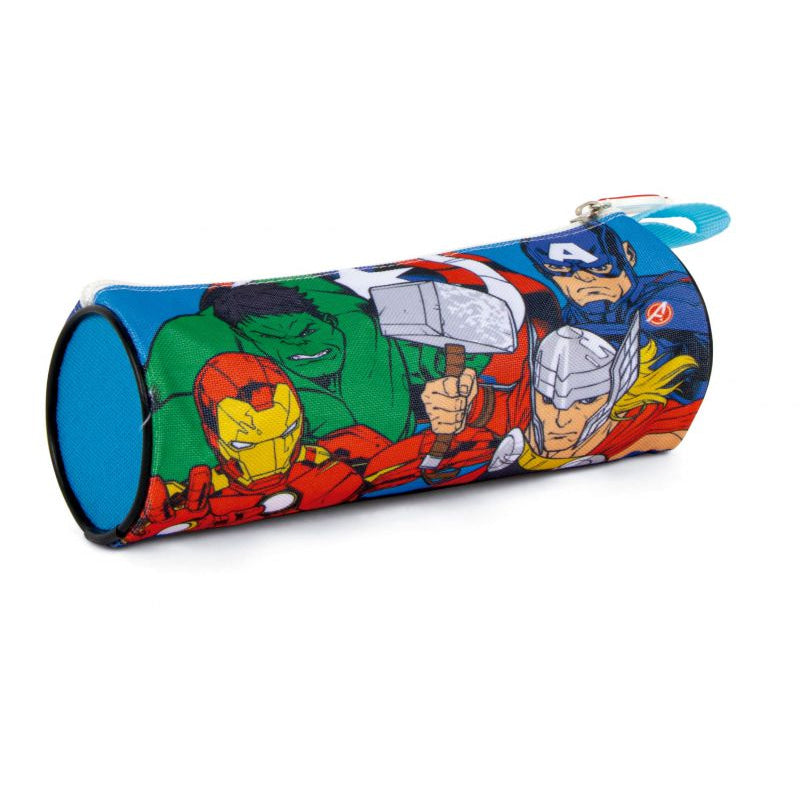 Estuche portatodo simple Marvel Avengers 21x7x7cm cilíndrico