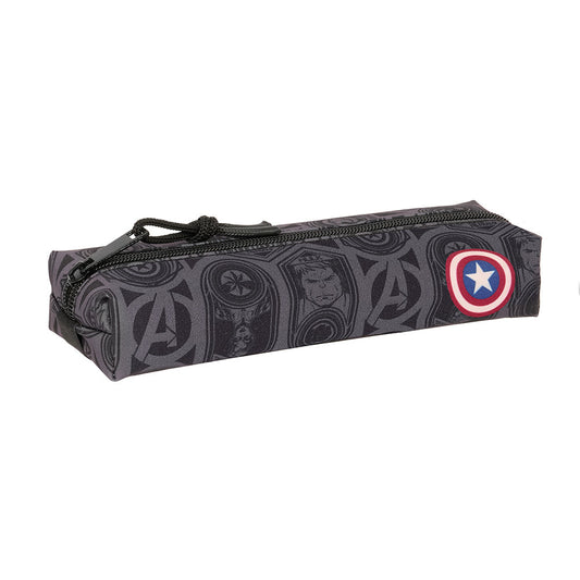 Estuche portatodo simple MARVEL AVENGERS con goma elástica 22x7x4cm