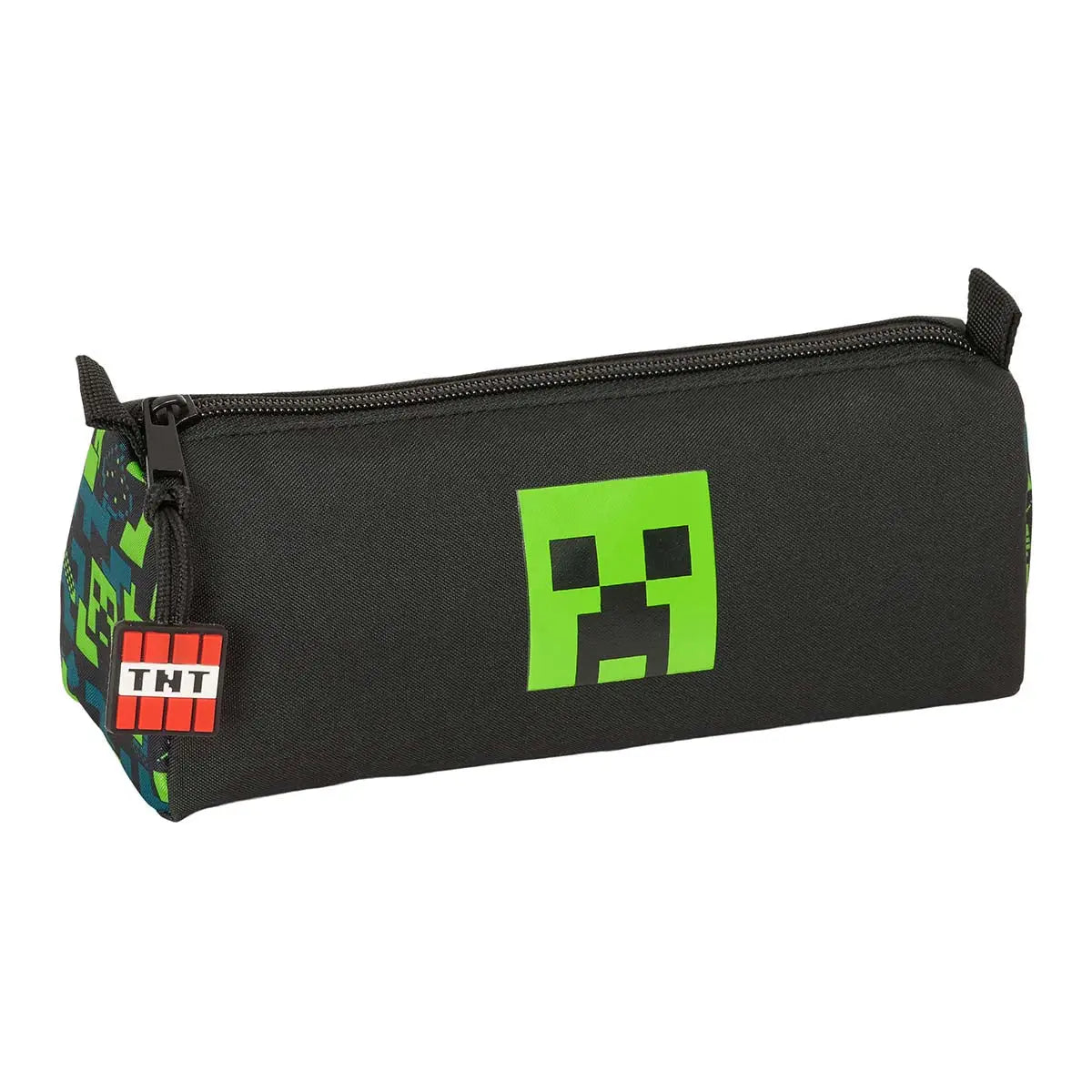 Estuche portatodo simple Minecraft ’TNT’ 21x7x8cm
