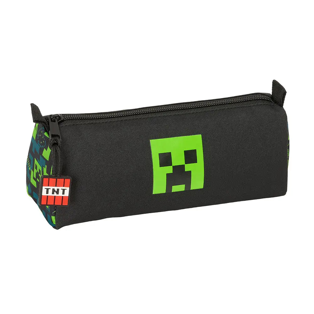 Estuche portatodo simple Minecraft ’TNT’ 21x7x8cm