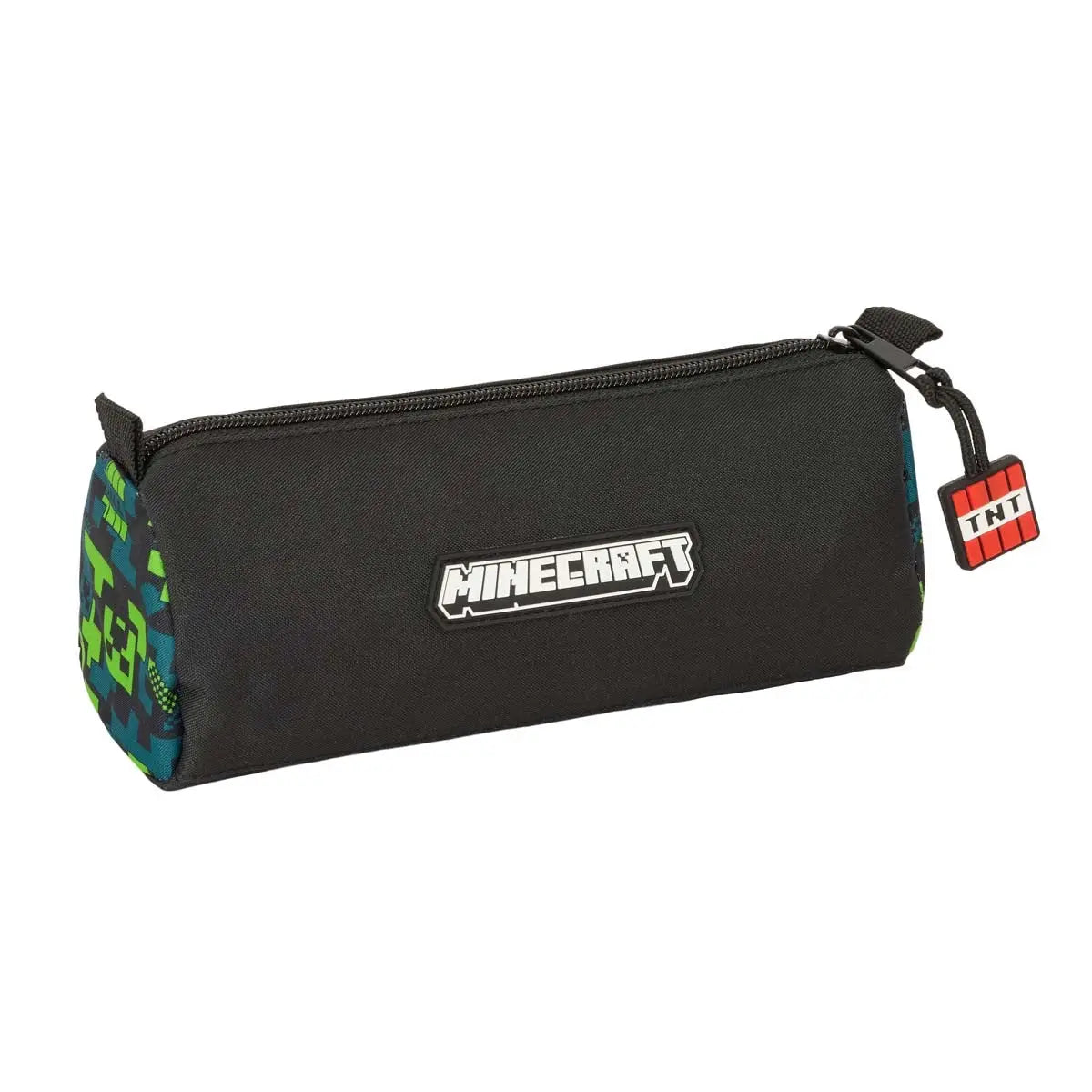 Estuche portatodo simple Minecraft ’TNT’ 21x7x8cm