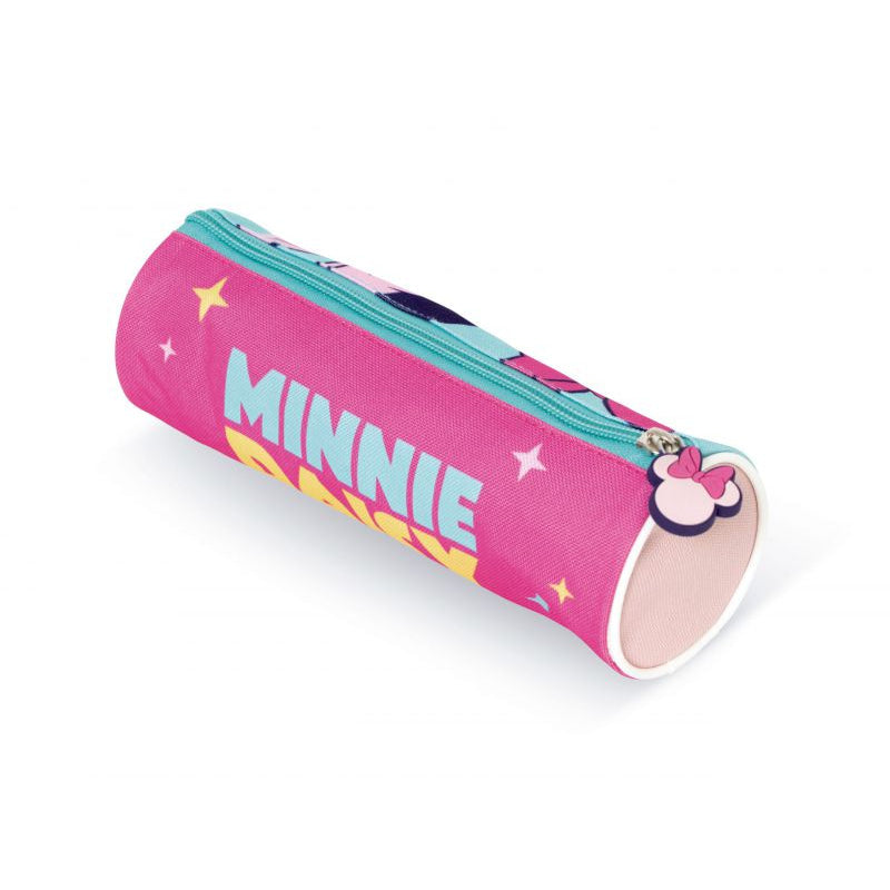 Estuche portatodo simple Minnie Mouse Disney 21x7x7cm cilíndrico
