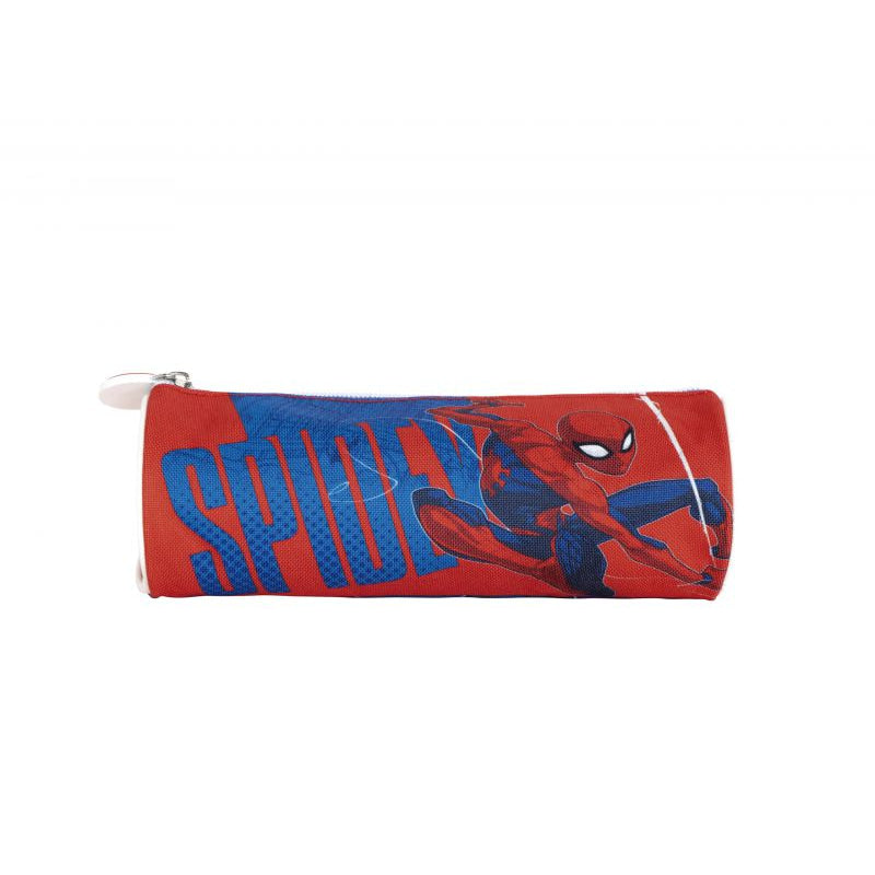 Estuche portatodo simple Spiderman Marvel 21x7x7cm cilíndrico