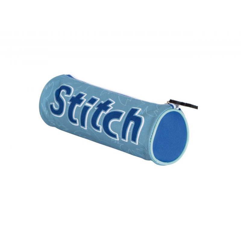 Estuche portatodo simple Stitch Disney 21x7x7cm cilíndrico