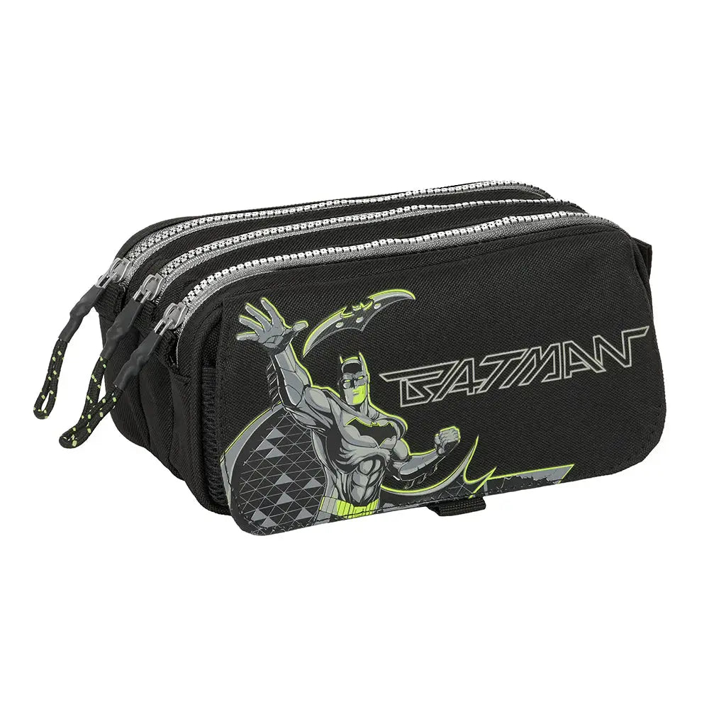 Estuche portatodo triple grande BATMAN game over 21x8x10cm