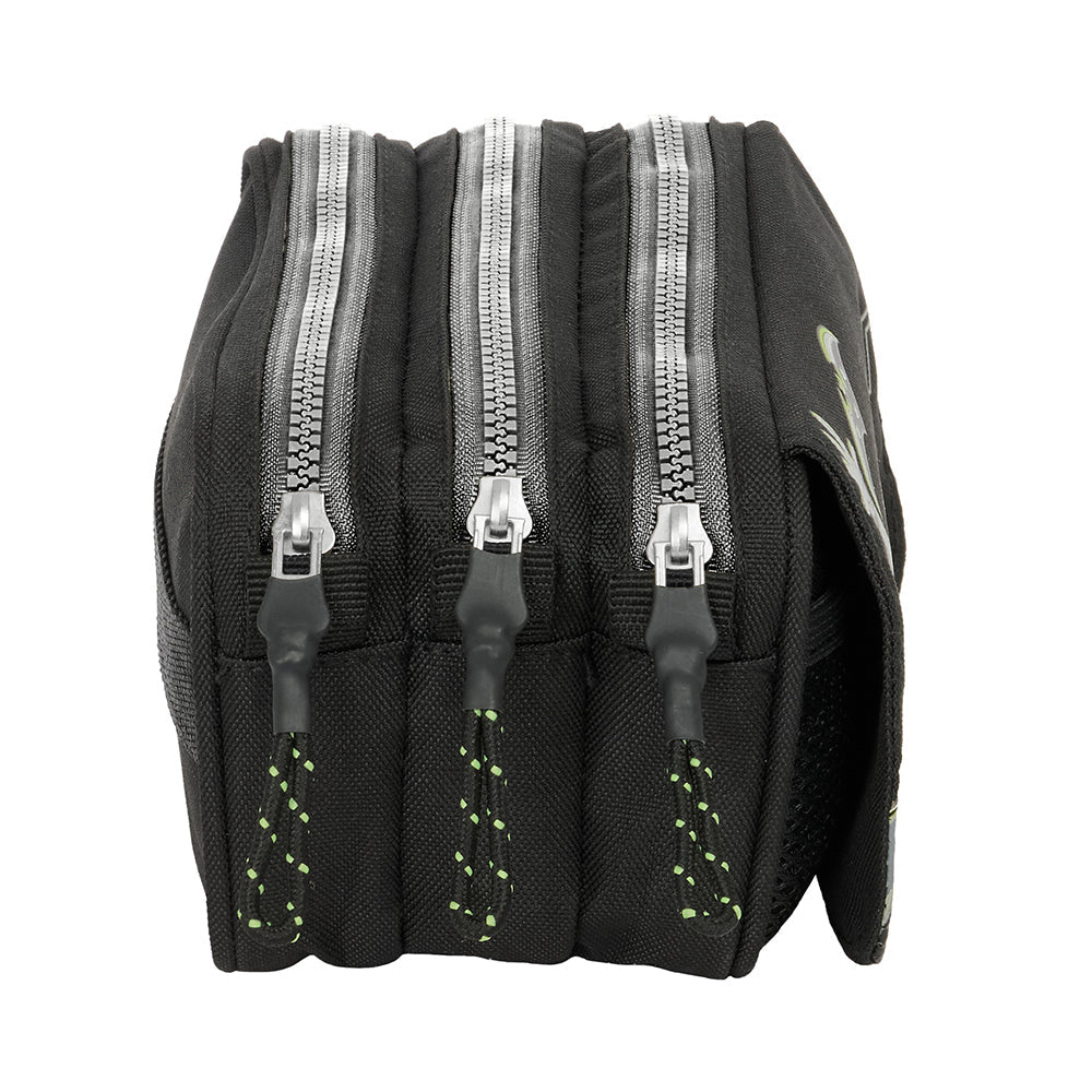 Estuche portatodo triple grande BATMAN game over 21x8x10cm