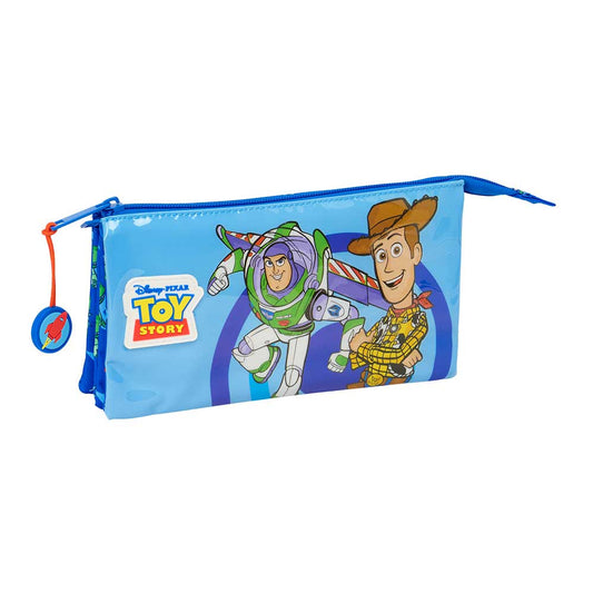 Estuche portatodo triple Toy Story ’Good Vibes’ 22x3x12cm