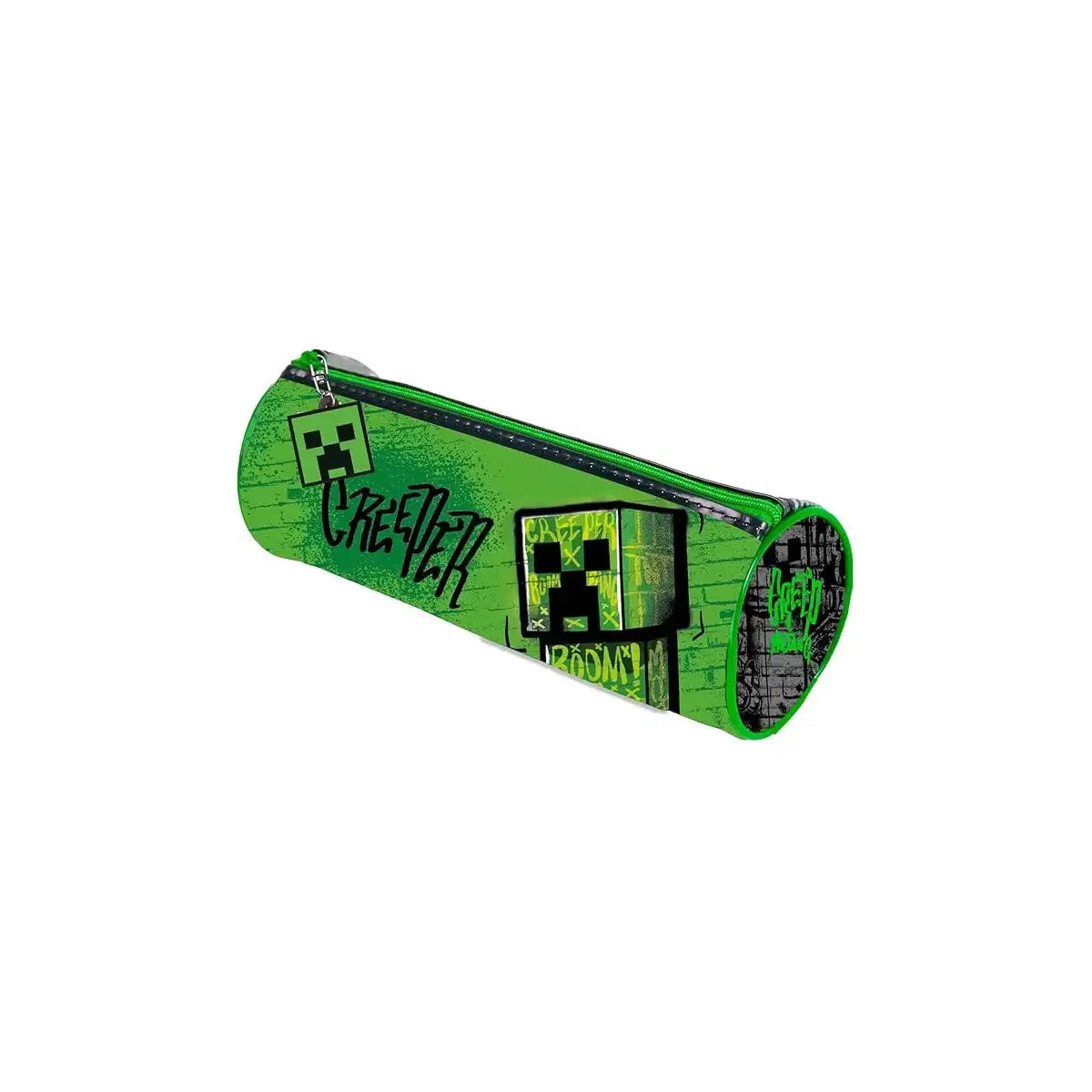 Estuche redondo MINECRAFT - Perfecta para el Cole