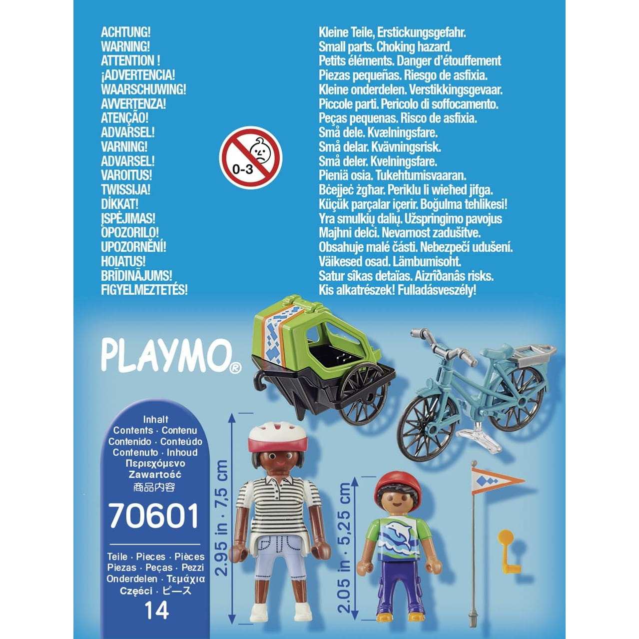 Excursión en bicicleta Playmobil Special Plus - Juguete