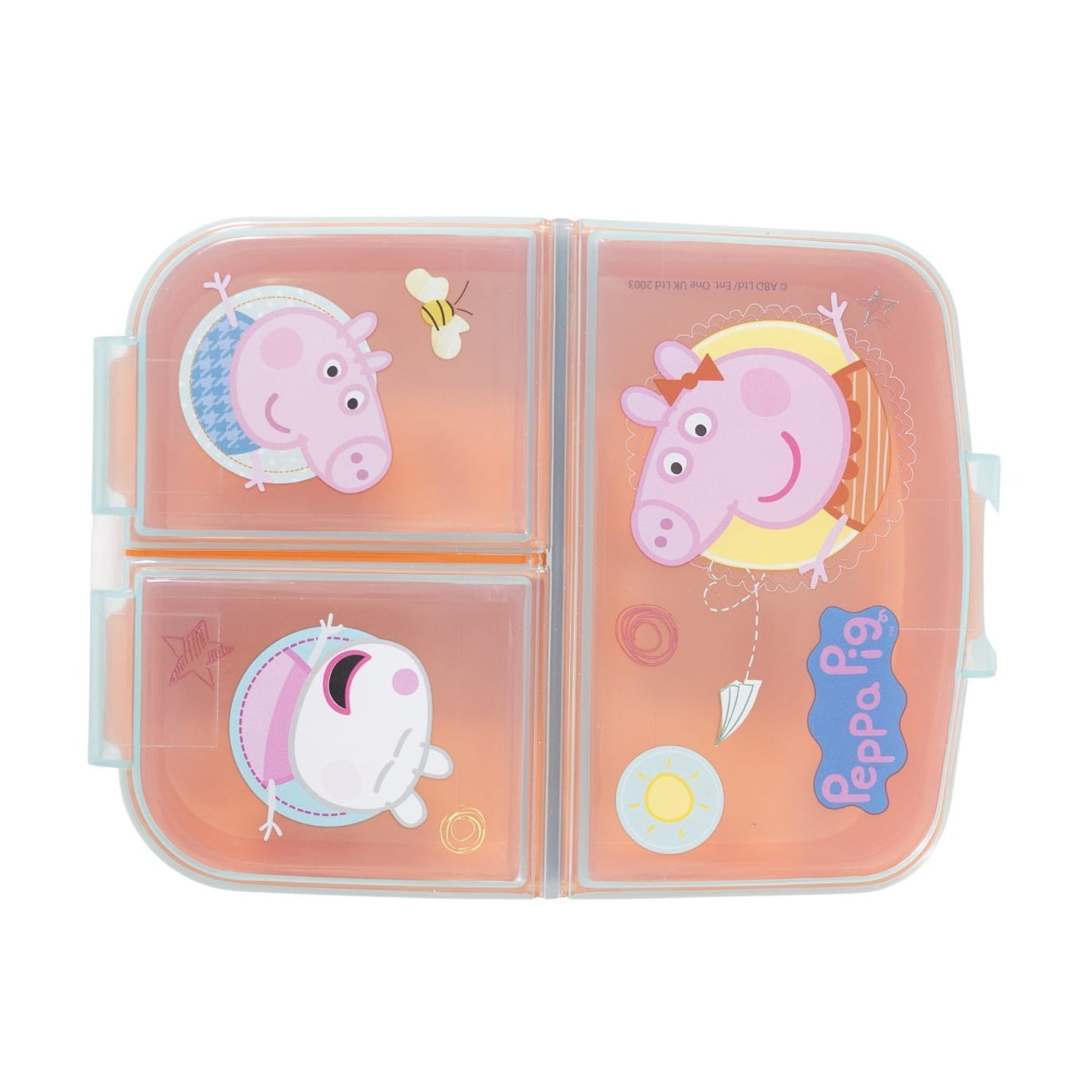 Fiambrera múltiple tupper triple Peppa Pig