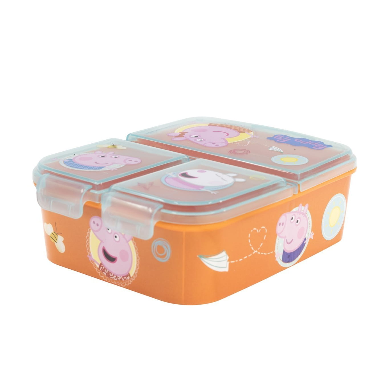 Fiambrera múltiple tupper triple Peppa Pig