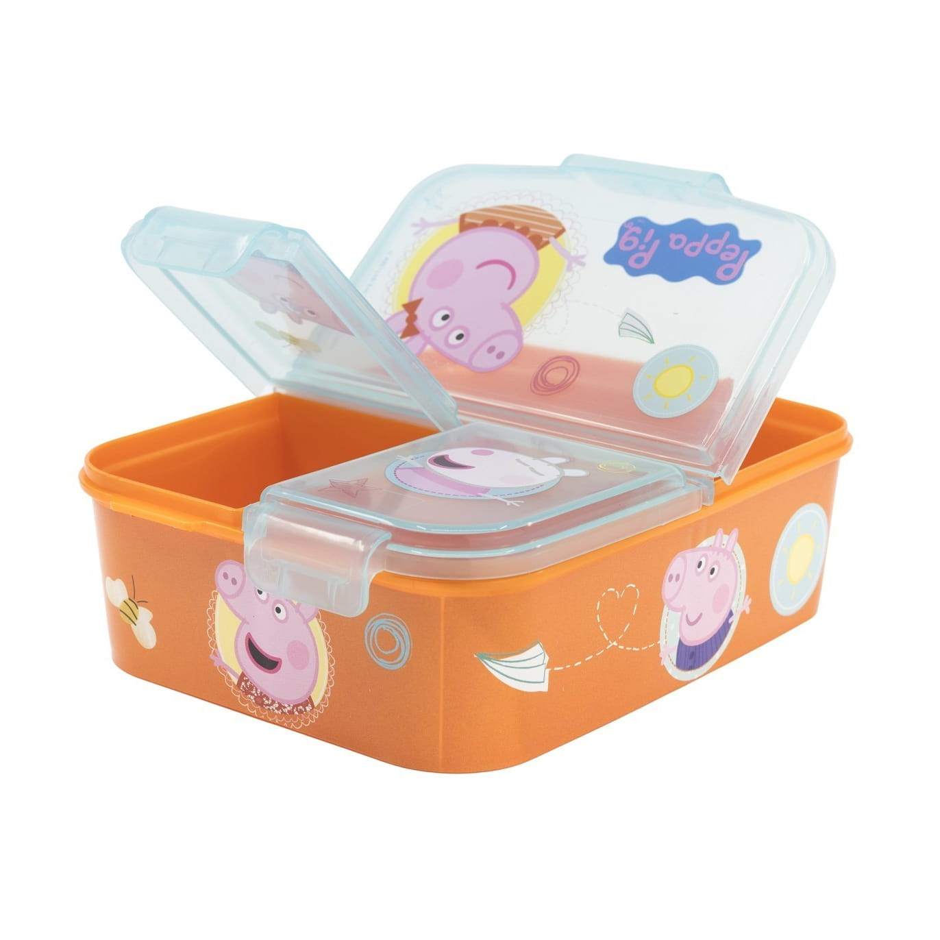 Fiambrera múltiple tupper triple Peppa Pig