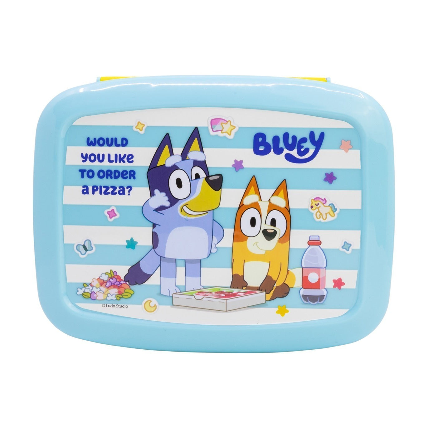 Fiambrera sandwichera tupper bentopro Bluey