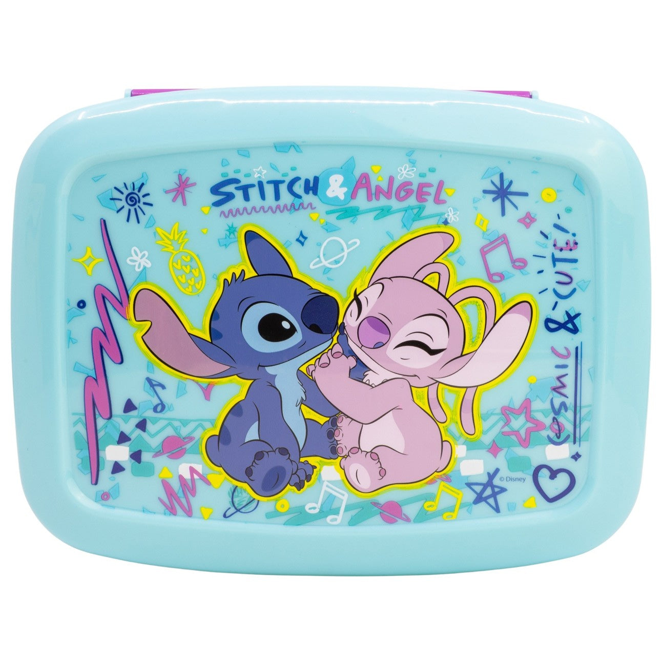 Fiambrera sandwichera tupper bentopro Stitch Disney