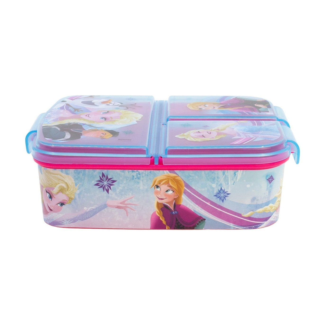 Fiambrera sandwichera tupper triple Frozen Disney